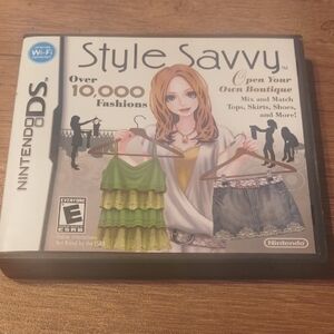 Style Savvy Nintendo DS - Complete in Box (CIB) - Authentic